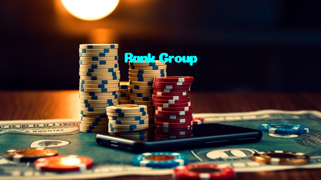 Rank Group خوش آمدید بونس +600% پیشکش موبائل ایپ کے پروموشن سیکشن میں دکھائی دیتی ہے۔